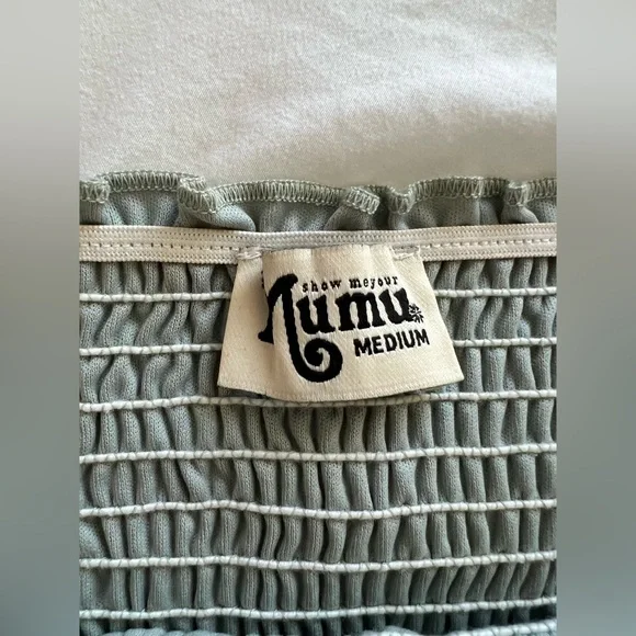 Show Me Your Mumu Dolly Smocked Dress in Sweetheart Sage - Picture 16 of 16